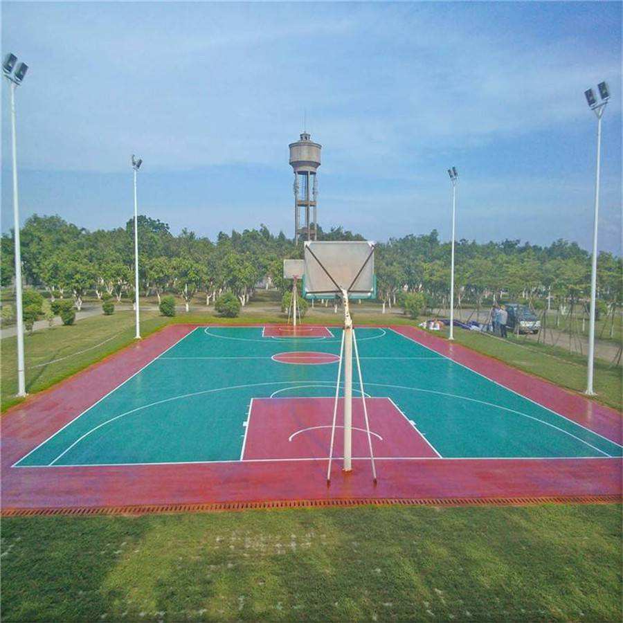 塑膠球場(chǎng)施工